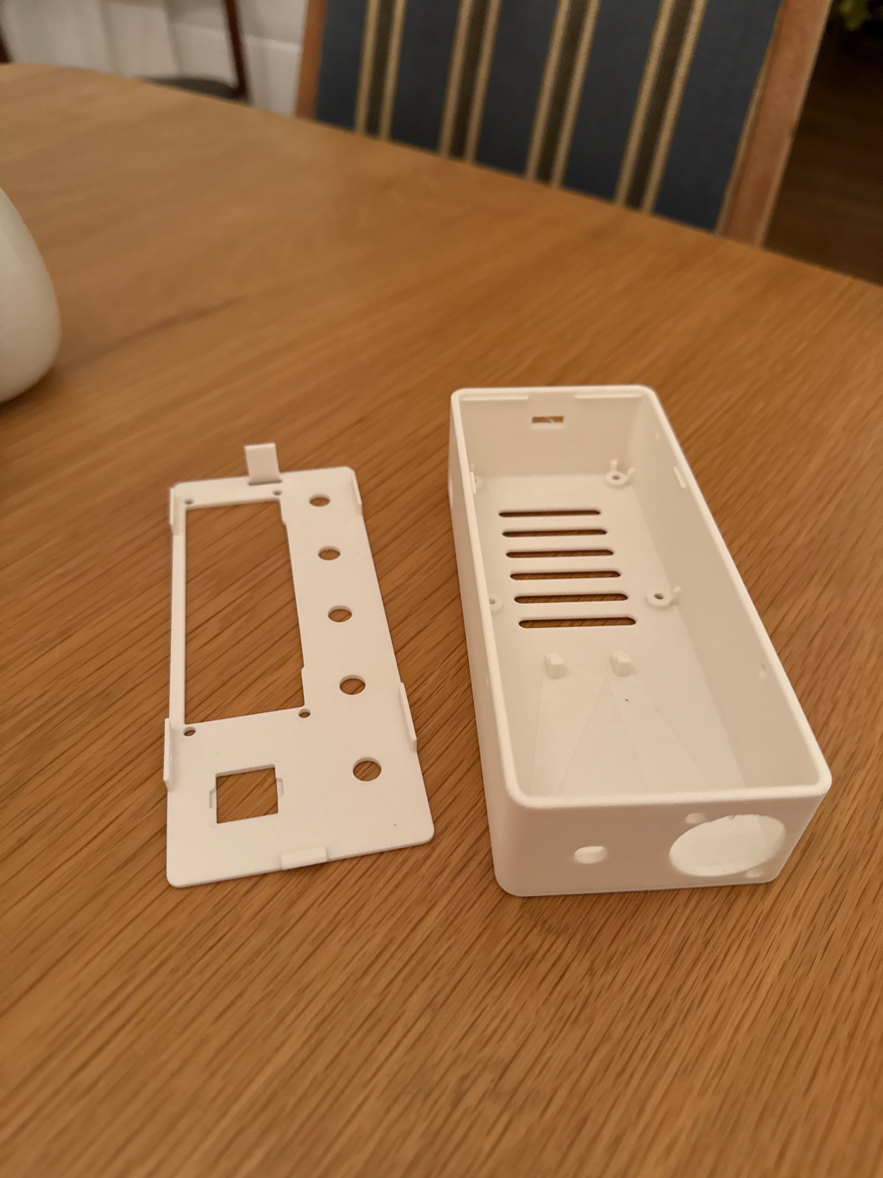 3D printed enclosure parts